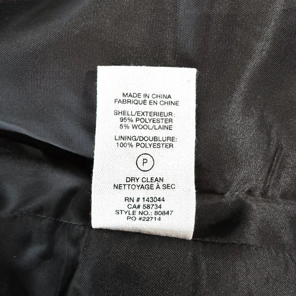 Avec Les Filles Double-Breasted Knit Plaid Blazer - Picture 9 of 10